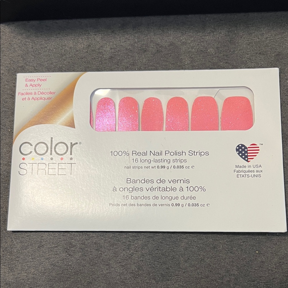 Color Street Pink Paradise Nail Strips